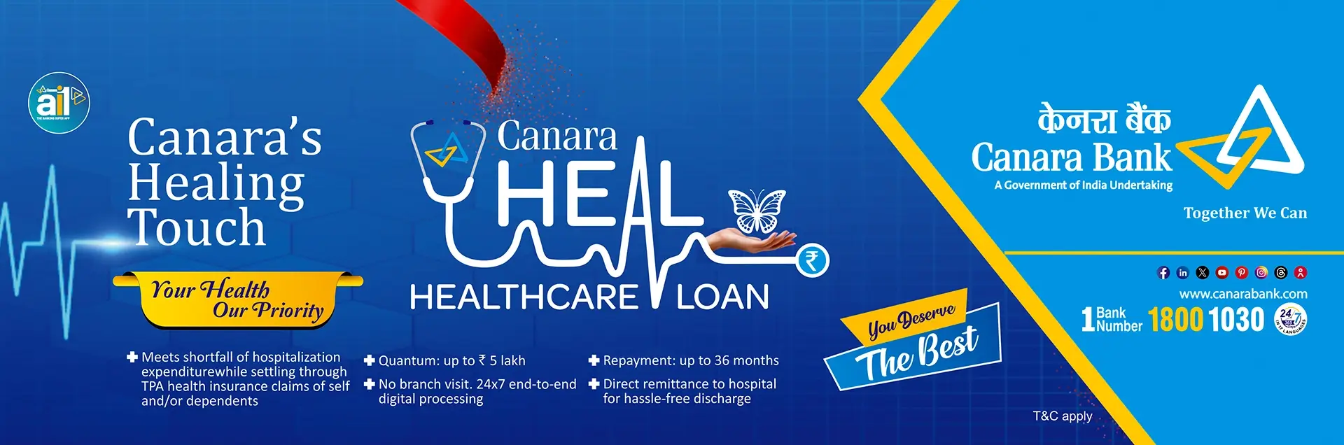 Canara Heal Launch Ad